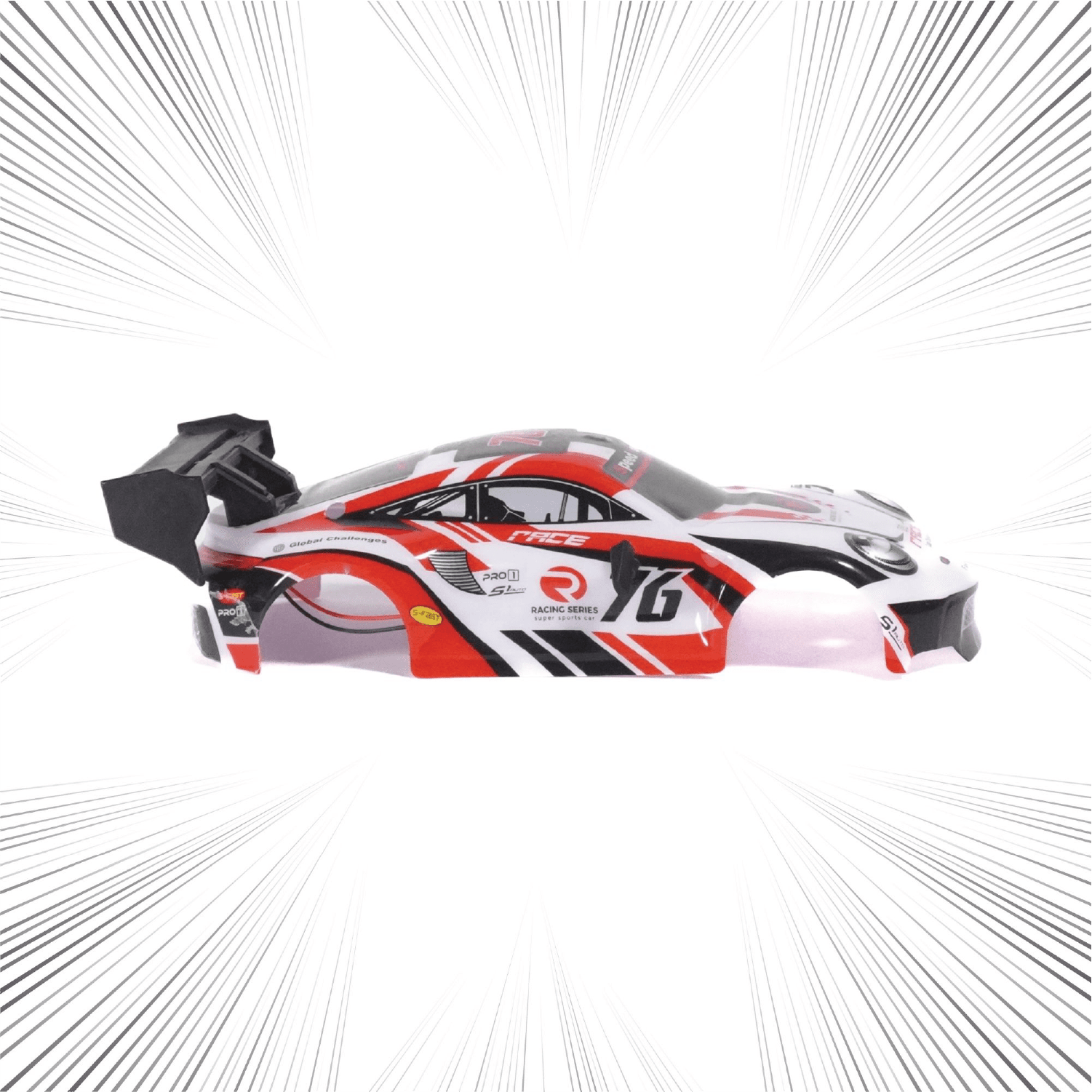 car body for ghost rc drift car 10