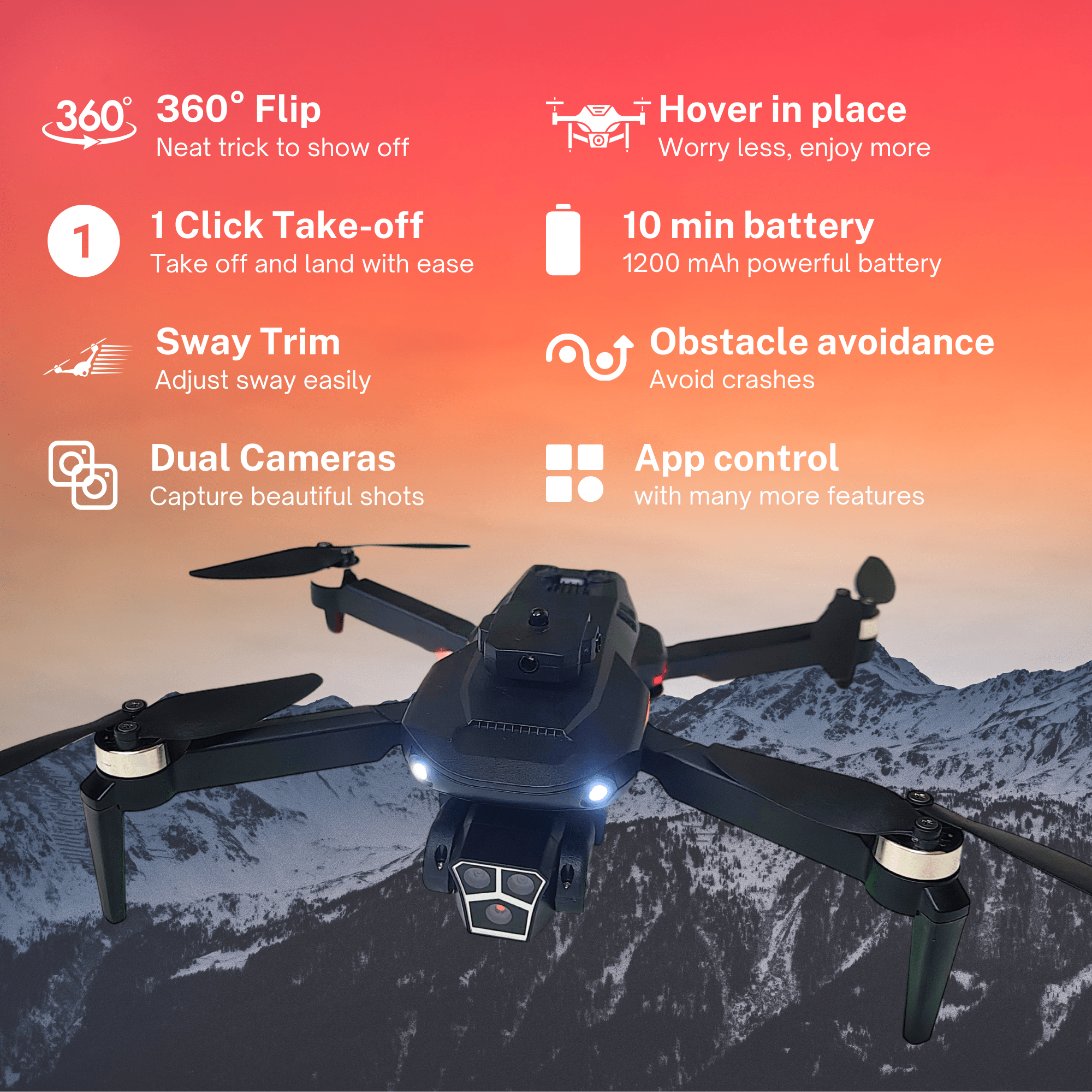 mccloud rc bldc drone with camera 3
