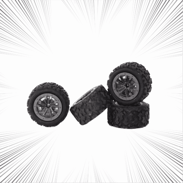 set of 4 tyres for bumble off road rc car 1
